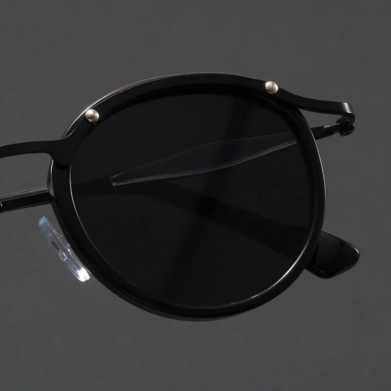 Vintage-Inspired Round Shades with Glare-Reducing Lenses