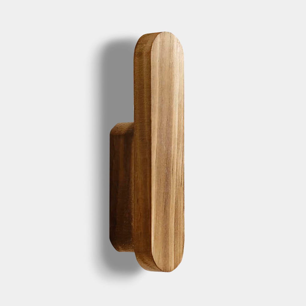 Chic Natural Wood Wall Hook for Modern Spaces