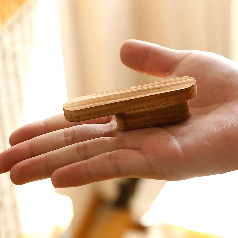 Chic Natural Wood Wall Hook for Modern Spaces
