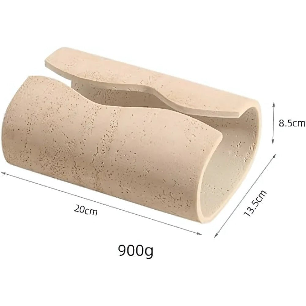 Elegant Natural Stone Tissue Holder for Every Room