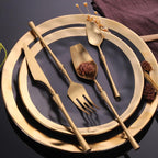 Elegant Satin Finish Stainless Steel Cutlery Collection