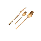 Elegant Satin Finish Stainless Steel Cutlery Collection