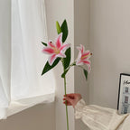 Elegant Silk Lily Stem for Timeless Décor