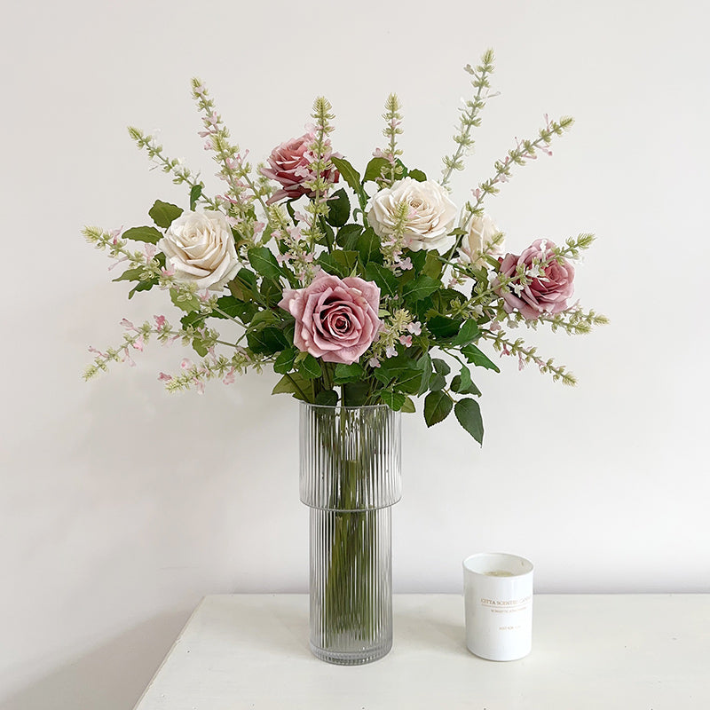 Elegant Vintage Silk Bloom for Timeless Decor
