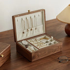 Elegant Solid Wood Jewelry Organizer