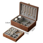 Elegant Solid Wood Jewelry Organizer