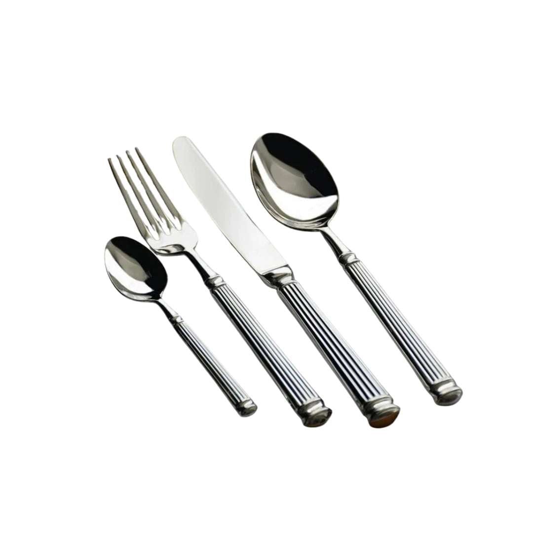 Elegant Stainless Steel Dining Utensils Set