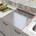 Durable Stainless Steel Kitchen Prep Board