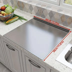 Durable Stainless Steel Kitchen Prep Board