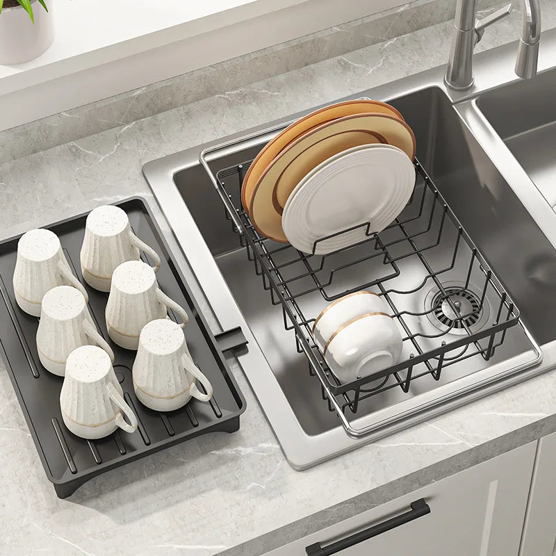 Versatile Stainless Steel Dish Drying Solution