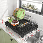 Versatile Stainless Steel Dish Drying Solution