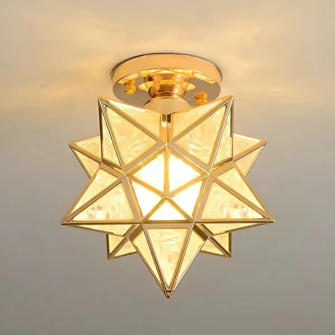 Starlight Elegance: Modern Ceiling Fixture