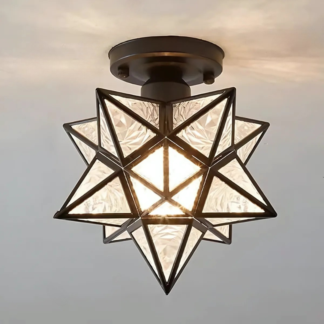 Starlight Elegance: Modern Ceiling Fixture
