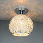 Elegant Textured Semi-Flush Mount Ceiling Fixture