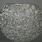 Elegant Textured Semi-Flush Mount Ceiling Fixture