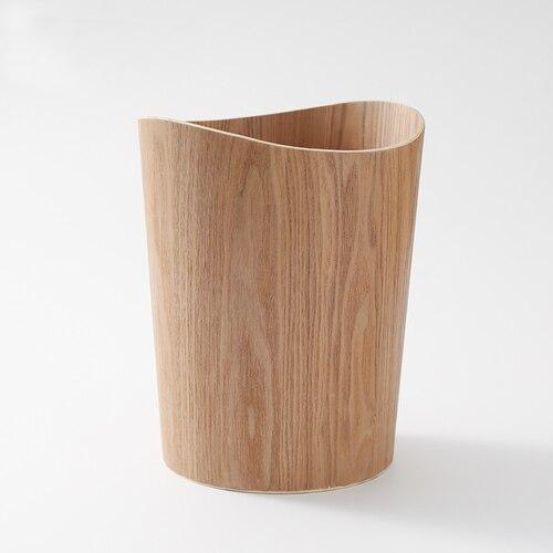 Elegant Eco-Friendly Trash Can with Stylish Finish