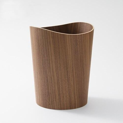 Elegant Eco-Friendly Trash Can with Stylish Finish