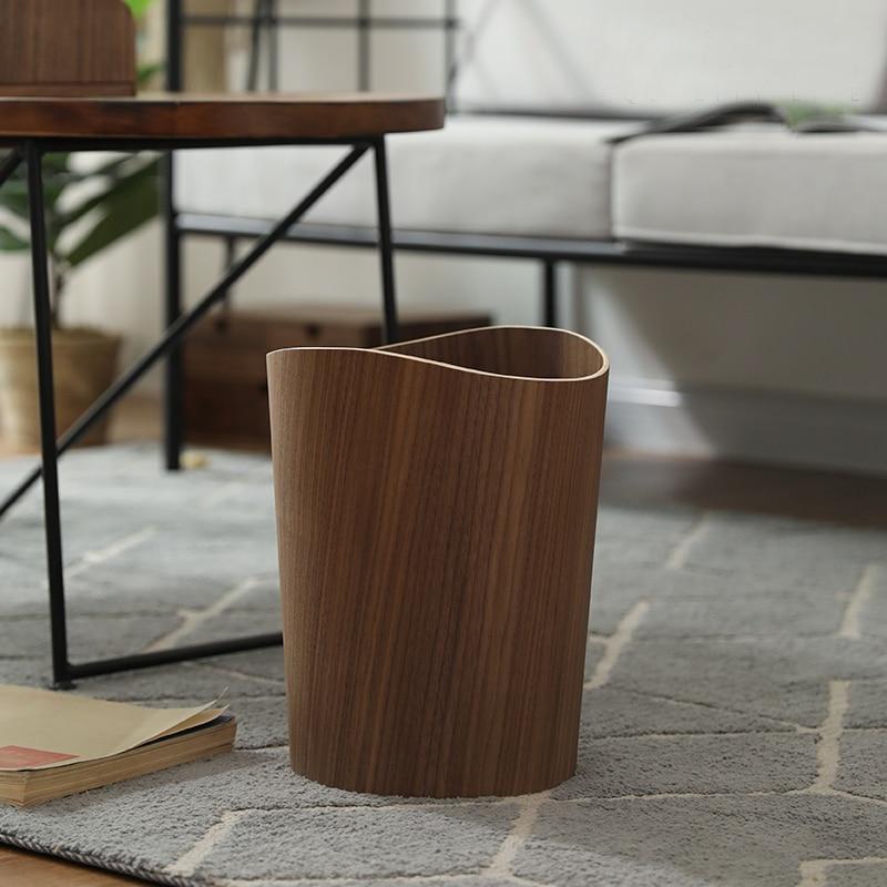 Elegant Eco-Friendly Trash Can with Stylish Finish