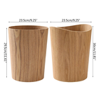 Elegant Eco-Friendly Trash Can with Stylish Finish