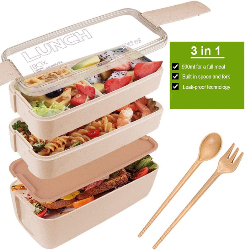 Eco-Friendly Multi-Compartment Meal Container