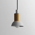 Chic Wooden Cone Pendant Light for Modern Spaces