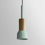 Chic Wooden Cone Pendant Light for Modern Spaces