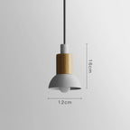 Chic Wooden Cone Pendant Light for Modern Spaces