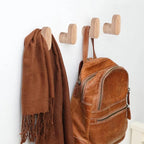 Sophisticated Wooden Wall Hooks for Stylish Spaces