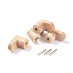 Sophisticated Wooden Wall Hooks for Stylish Spaces