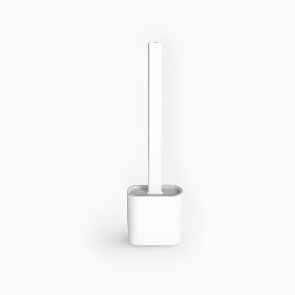 Silicone Bathroom Cleaner Brush – Wall-Mounted Toilet Tool
