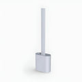 Silicone Bathroom Cleaner Brush – Wall-Mounted Toilet Tool