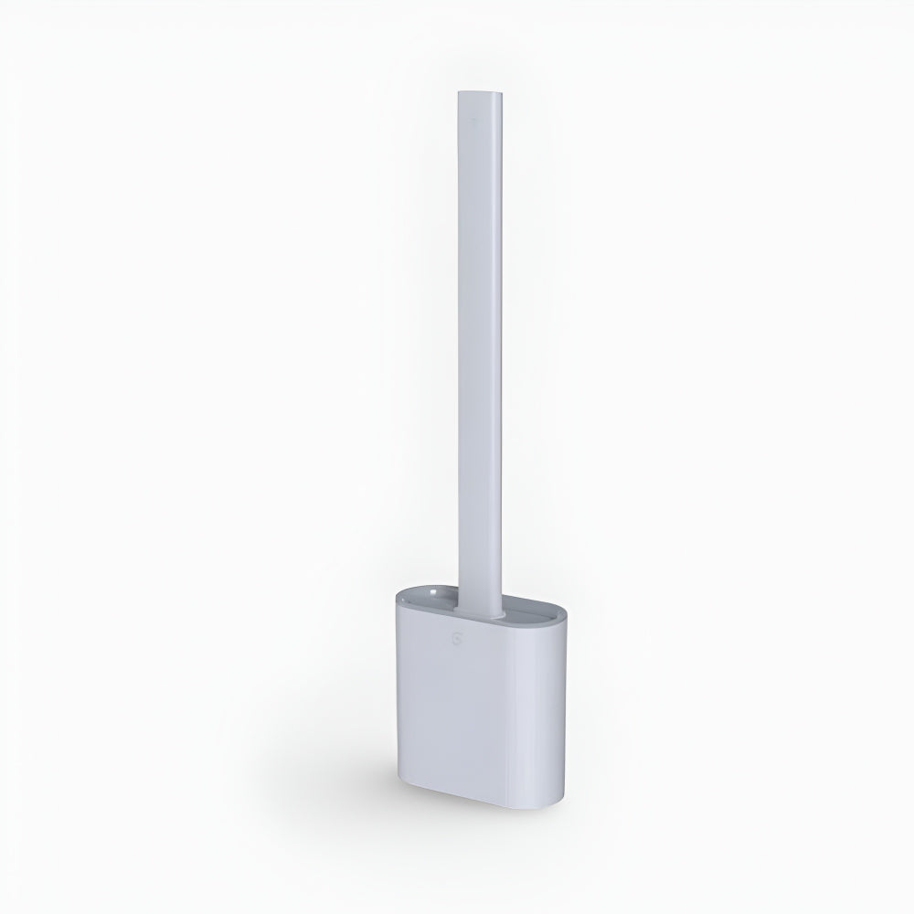 Silicone Bathroom Cleaner Brush – Wall-Mounted Toilet Tool