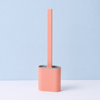 Compact Bathroom Holder with Toilet Brush for Cleaning