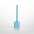 Flexible Silicone Toilet Brush with Hygienic Wall-Mount Holder