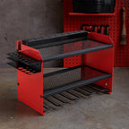 Wall-Mounted Tool Storage Shelf for Garage Organization