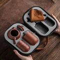 Portable Artisan Tea Set for Travel Enthusiasts