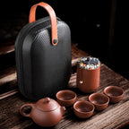 Portable Artisan Tea Set for Travel Enthusiasts