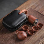 Portable Artisan Tea Set for Travel Enthusiasts