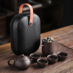 Portable Artisan Tea Set for Travel Enthusiasts