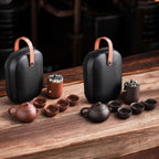 Portable Artisan Tea Set for Travel Enthusiasts