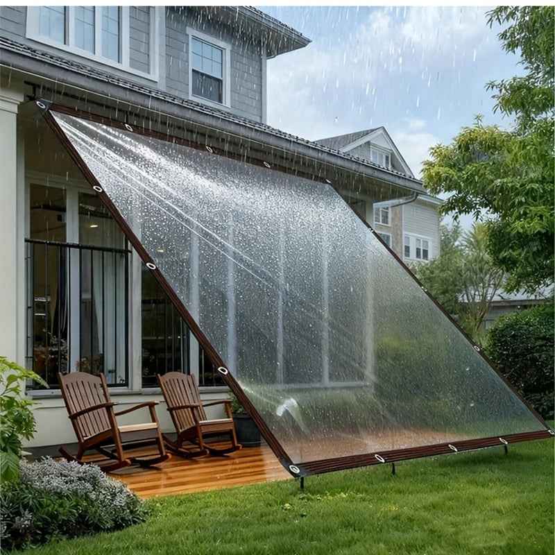 Clear PVC Outdoor Plant Shelter