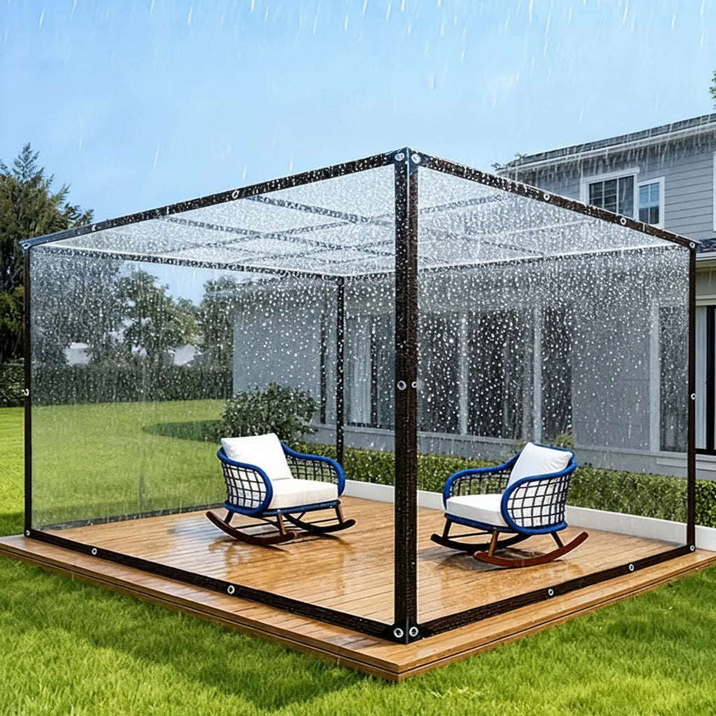 Clear PVC Outdoor Plant Shelter