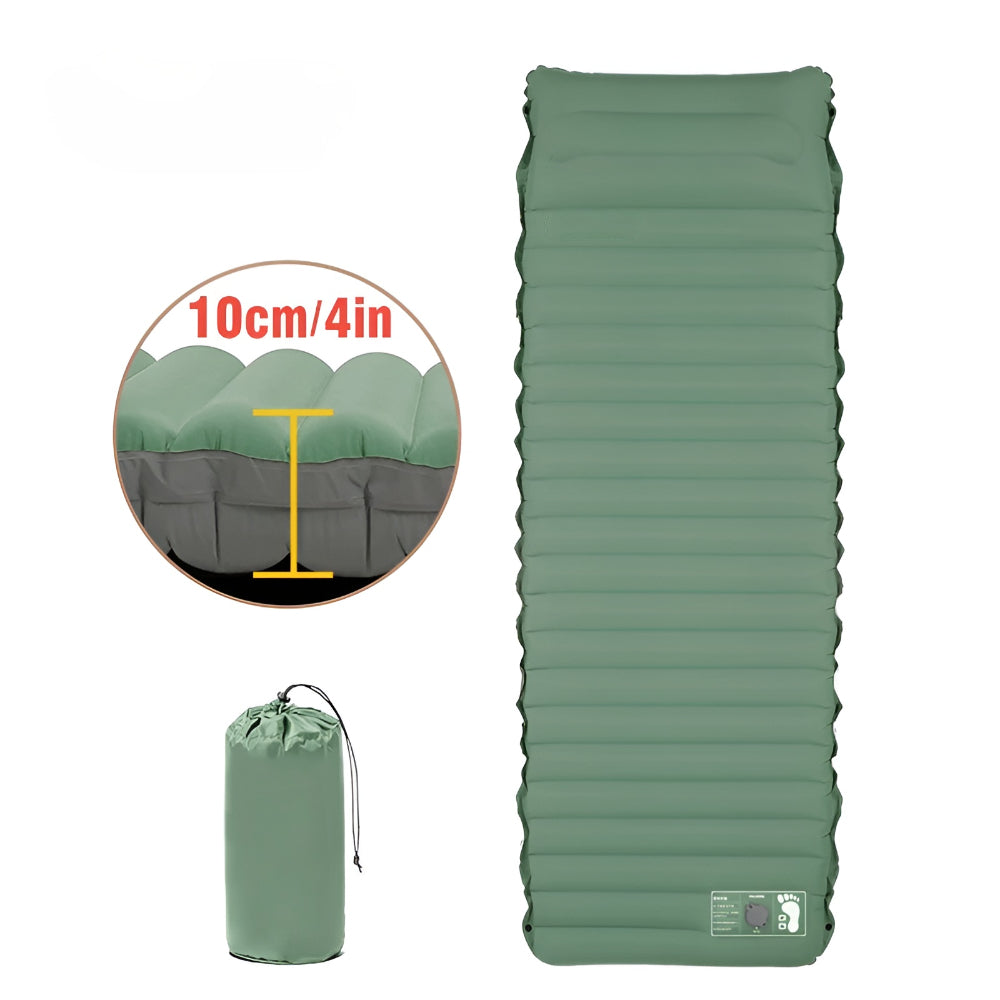 Inflatable Camping Mattress - Portable Travel Sleeping Pad