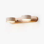 Modern Wall Sconce for Ambient Lighting - Stylish Travertine Design