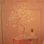 Nature-Inspired LED Table Lamp – Wireless Design for Elegant Home Lighting