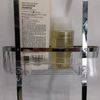 Shower Caddy with Iron Frame - Easy Installation Without Tools