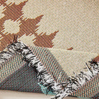 Bohemian Slipcover for Sectional Sofas - Soft Chenille Fabric
