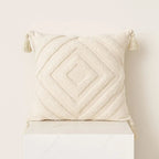 Geometric Textured Pillow Cover for Stylish Interiors