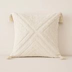 Geometric Textured Pillow Cover for Stylish Interiors
