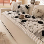 Thick Quilted Plush Couch Protector - Pet-Friendly Cover for Tundra
